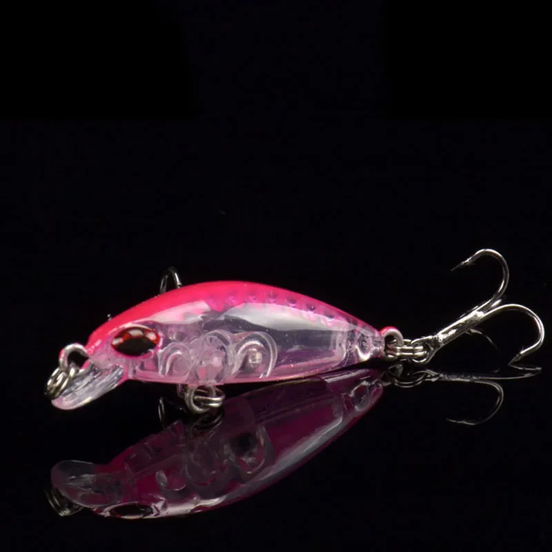 New 5pcs Mini Minnow 4cm 2.5g Fishing Lure Set Kit With Box CrankBaits Wobblers Lures Sinking Carp Fishing Tackle Artificial