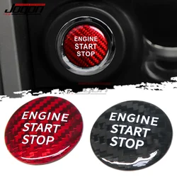 Carbon Fiber Interior Engine Start Stop Push Button Cover Cap Trim For Lexus IS GS ES NX RC RX IS250 IS350 RC200t RC300 NX200