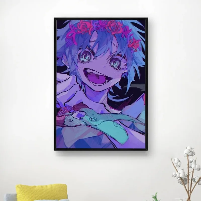 Omori Decoration Home Decorations Paintings for Bed Room Decor Wall Art Canvas Painting Anime Poster Posters Decorative Pictures