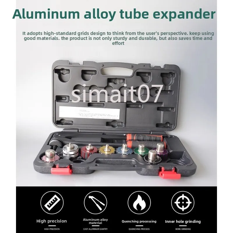 13800 Swaging Tool for Copper Tubing, HVAC Refrigeration Tube Expander with Cup-Shaped Die Set for Air Conditioner Flaring