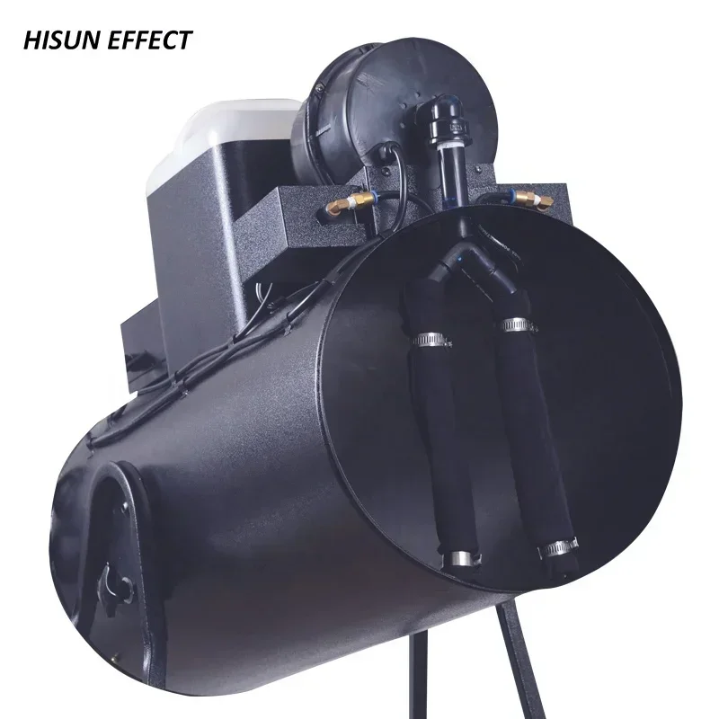 

Large Stage Snow Making Machine 2000W Professional Artificial Snow Machine with Liquid Slot for Events Party Festival Shows