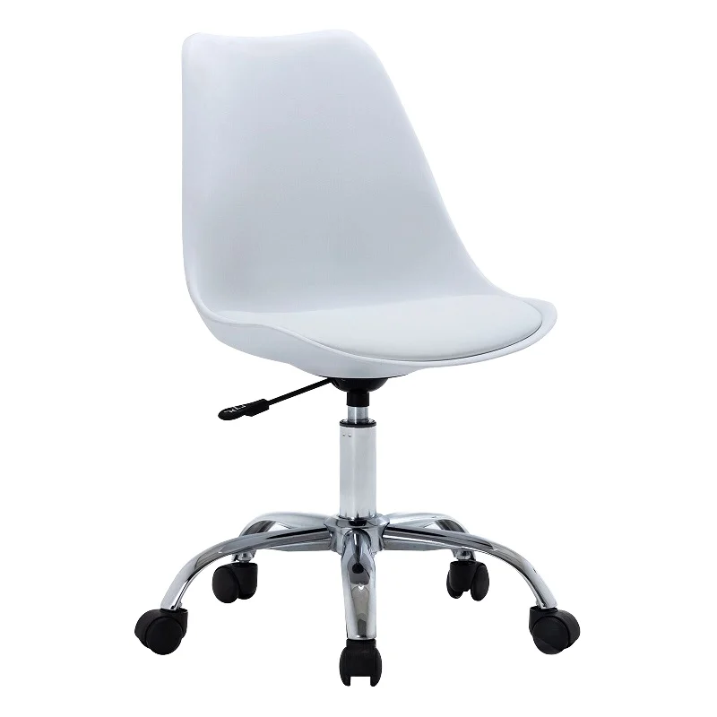 #Computer Chair, Dormitory, Simple Transparent Chair, Bedroom, Study, Rotating Lift, Backrest Chair, Office and Study Chair