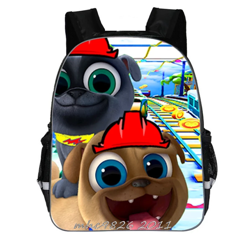 New Anime Puppy Dog Pals Kids School Bag Boys and Girls School  Cartoons Bag Backpacks for Girls Backpack Birthday Gift