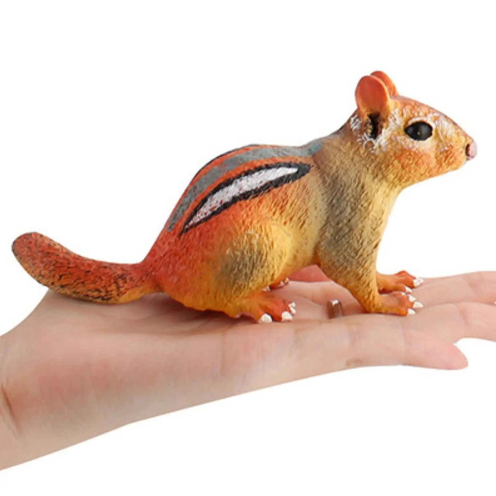 Hand Painted Animal Sculpture Realistic PVC Figurine for Kids Birthday Gift Cake Topper Desktop Decor