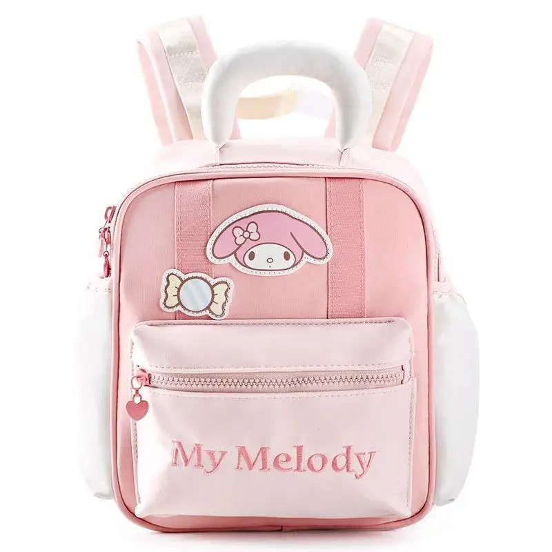 

Милый мультфильм Sanrios Kuromi My Melody Cinnamoroll школьный рюкзак детский красивый легкий рюкзак модный праздничный подарок