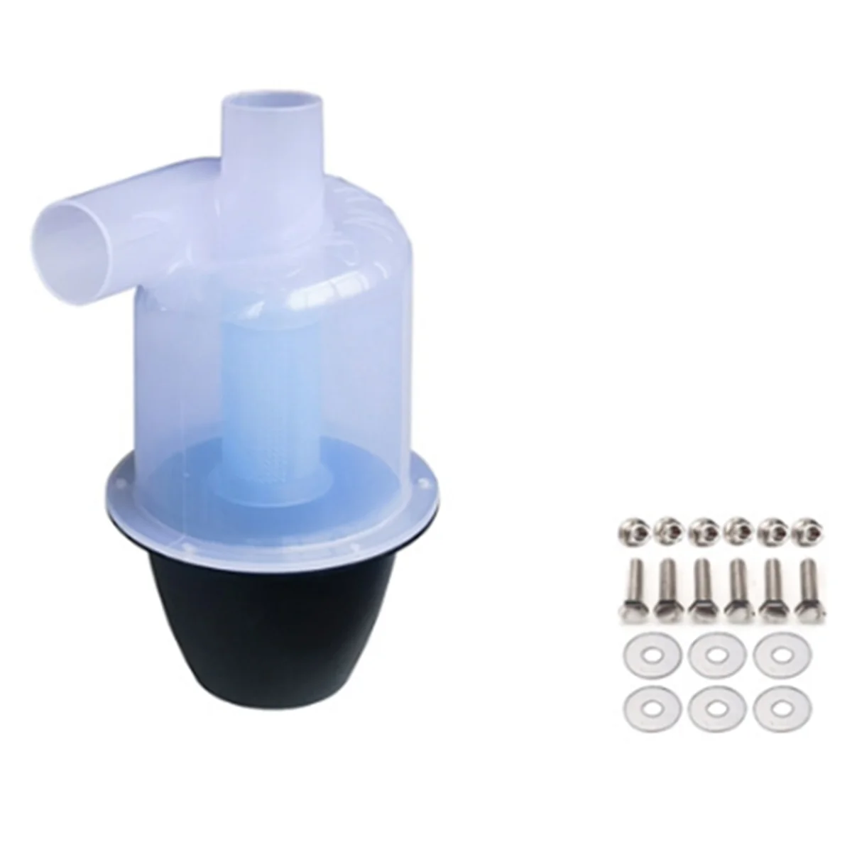 เครื่องดูดฝุ่นแบบไซโคลน (50ST10, แบบใส, เทอร์โบชาร์จเจอร์)