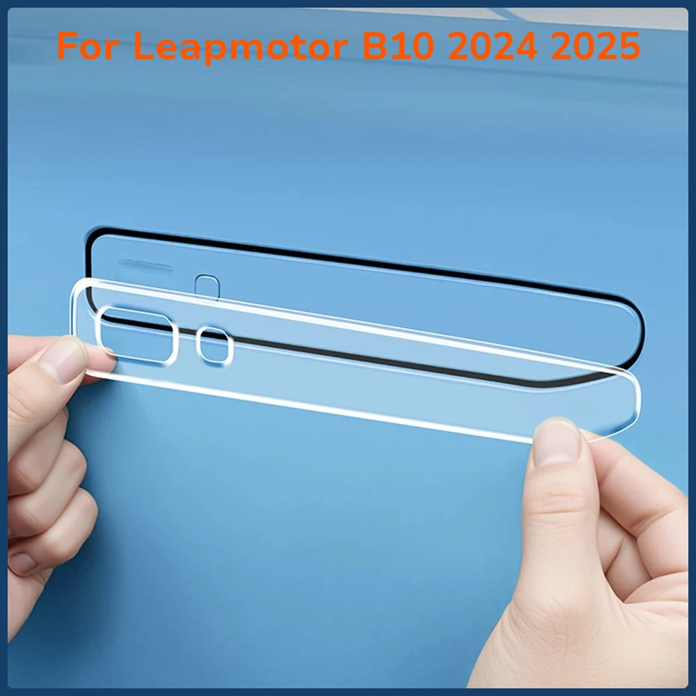 4Pcs Car Door Handle Anti-Collision Strips Exterior Protector Stickers Auto Accessories For Leapmotor B10 2024 2025