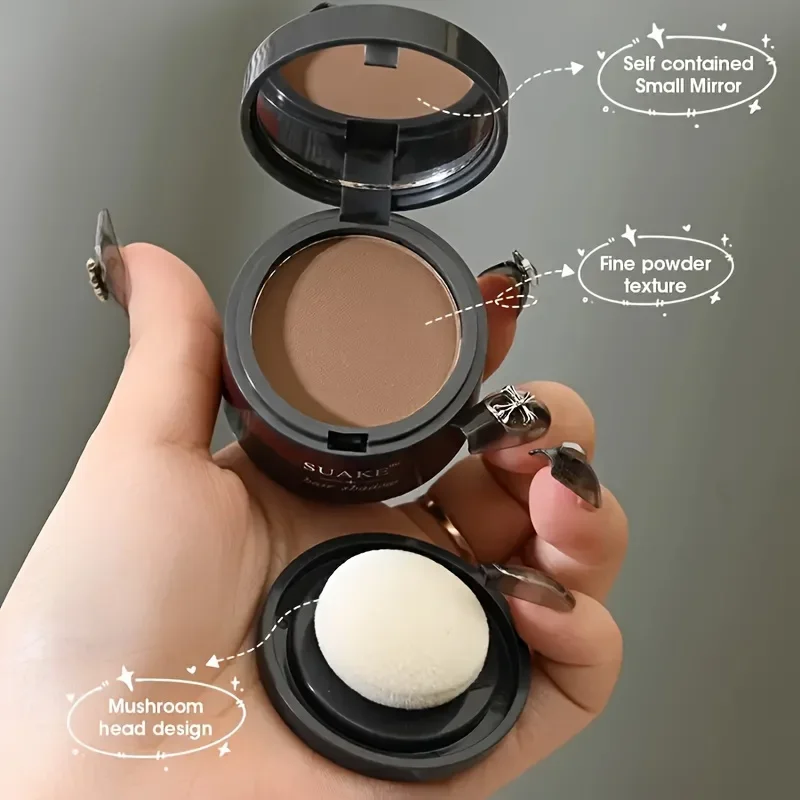 Hair Line Powder Instant Conceal & Root Touch-Up For A Natural Look Hairline Shadow Concealer Coverage Paint Repair Fill In Hair