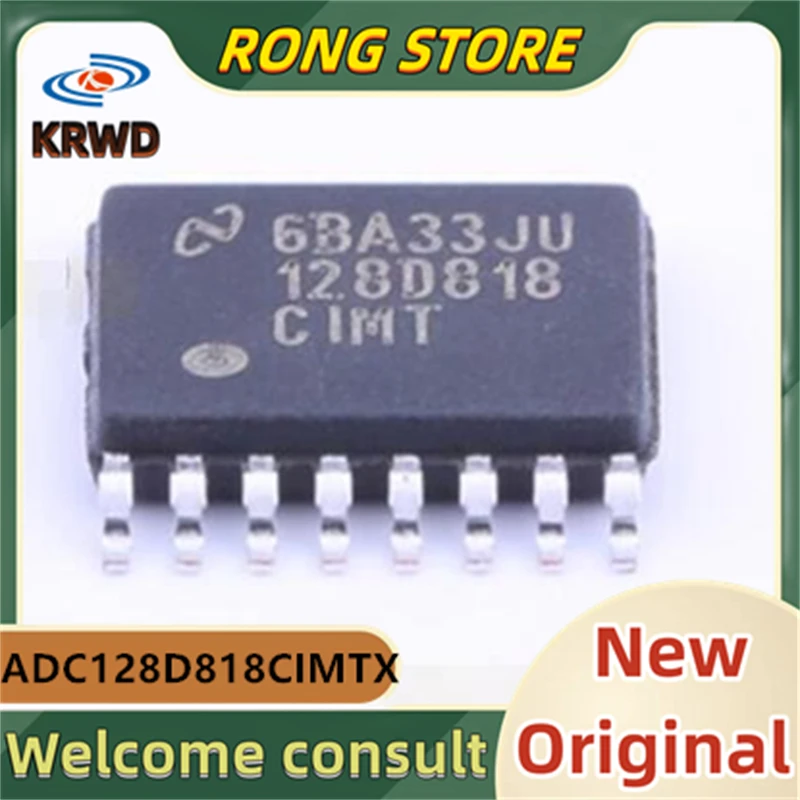 

10 шт. 128D818CIMT ADC128D818CIMTX TSSOP-16 ADC128D818 Новый и оригинальный