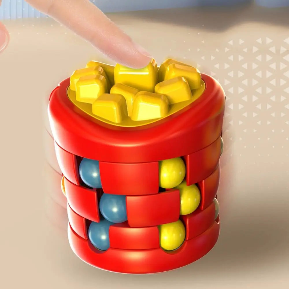 Burger Magic Bean Cube Rotation Casse-tête, Jouet Magic, Frites multiples, Fidget Spinner, Jeu délibéré