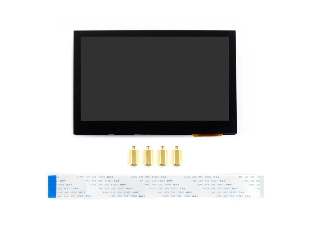 4.3inch Capacitive Touch LCD (G) Waveshare Capacitive Touch LCD 800x480 multicolor graphic LCD display IPS 24-bit RGB