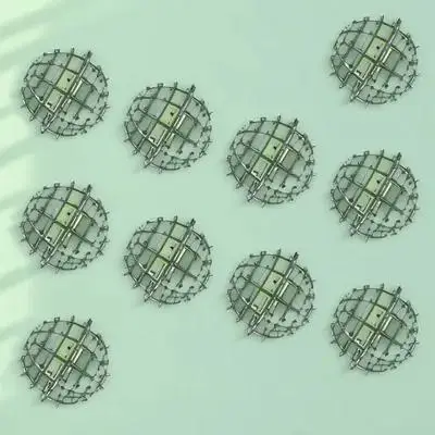 

5 Pcs Plastic Floral Ball Rack Decorative Frame Grass nament Wedding Supplies Flower Arrangement Holder Sturdy Breathing Design