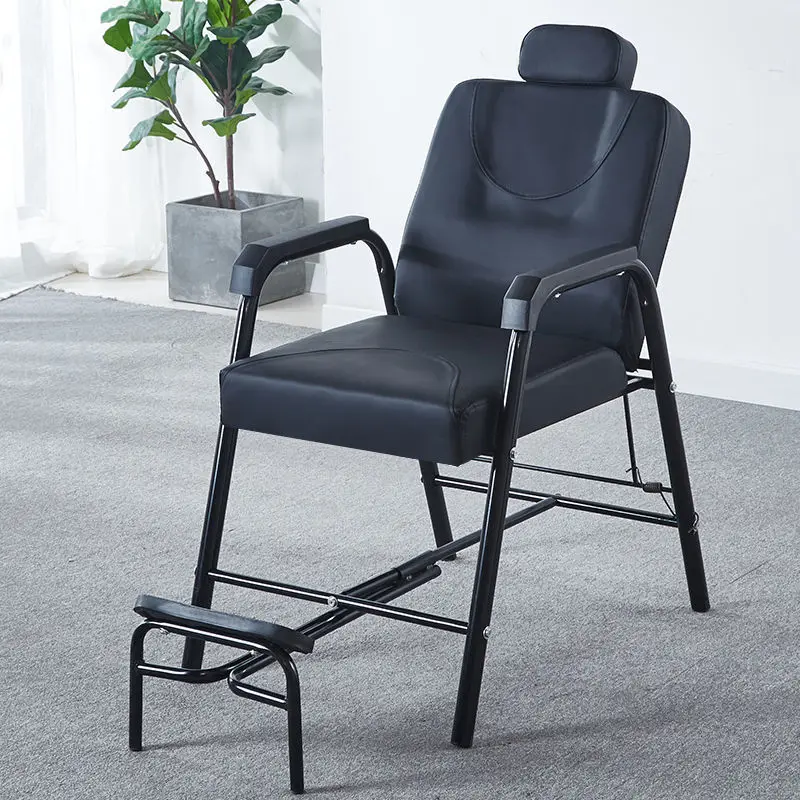 ‌Modern Hairdressing Chair with Adjustable Backrest,Ergonomic Barber Stool, Breathable Salon Seat,MultiFunctional Beauty Chair‌