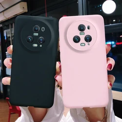 2023 Cute Candy Liquid Silicone Case for Honor Magic 5 Pro Protective Shockproof Phone Cover Magic5 Magic5Pro Magic 5 Pro Cases