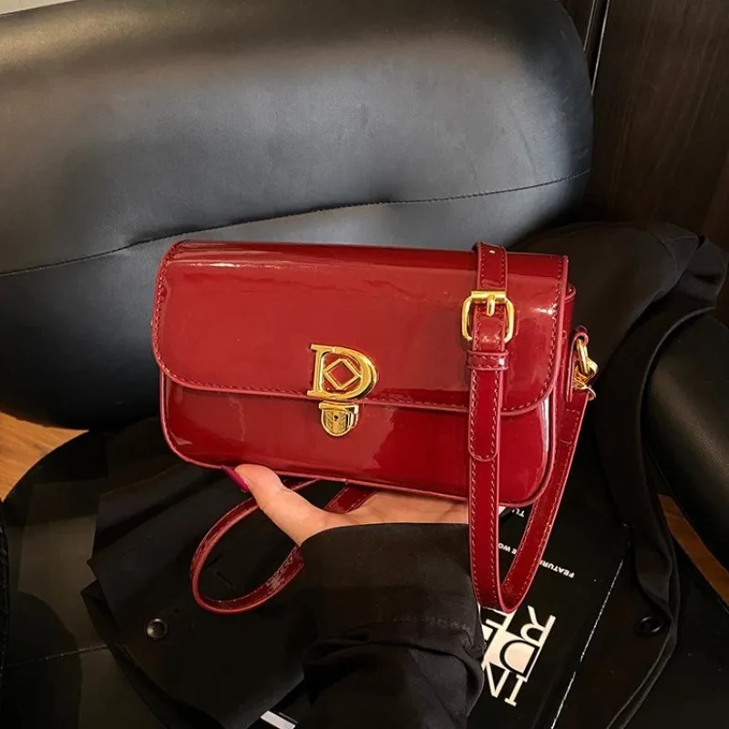 

Gorgeous One Shoulder Female Bag 2025 New Model Stylish Maillard Style Crossbody Casual Daily Use Popular Exquisite Lightweight