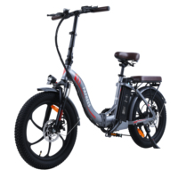 FAFREES F20Pro Adult Electric Bike, 250W Electrical Road Bicycle, 36V 18Ah Fatbike E-bike, 20\