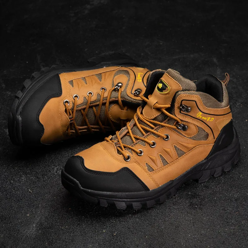 Men's Outdoor Hiking Shoes Mountaineer Climbing Sneakers Tactical Hiking Shoes Men Camping Walking Boots zapatos Sport Sneakers