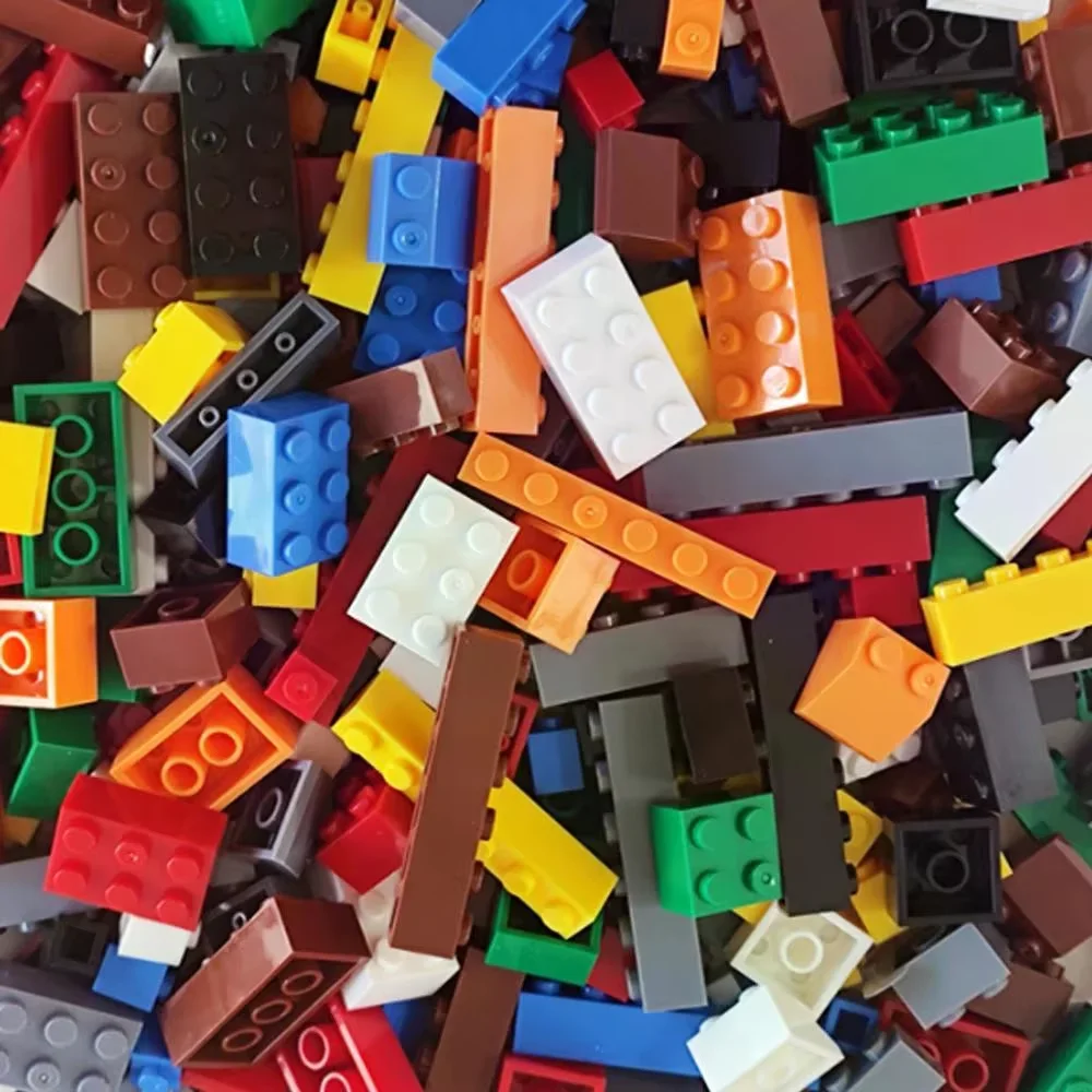 120/240PCS DIY-bouwstenen Bulkset Stad Klassieke stenen Kleurrijke montage Creatief speelgoed Educatief interactief speelgoed voor kinderen