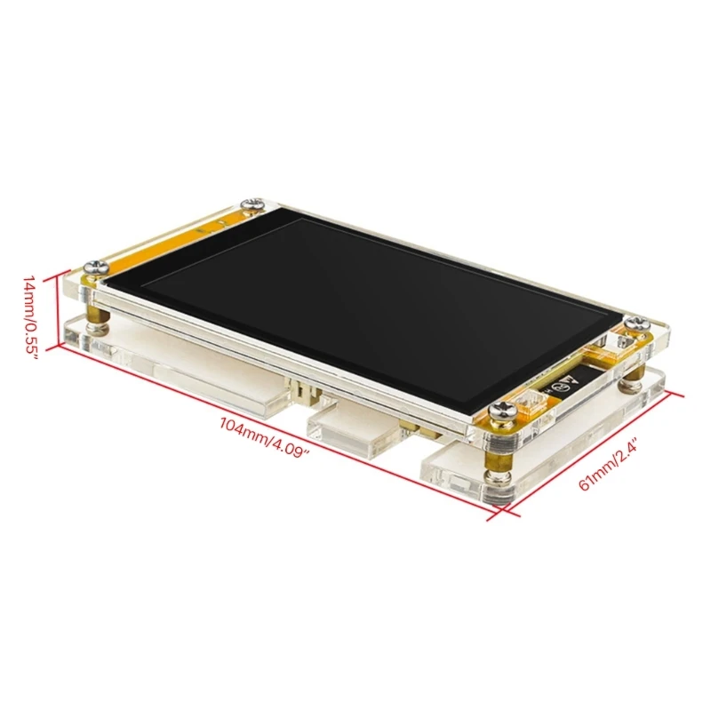 Акриловый корпус для макетной платы ESP32, корпус с экраном 3,5 дюйма, Прямая поставка