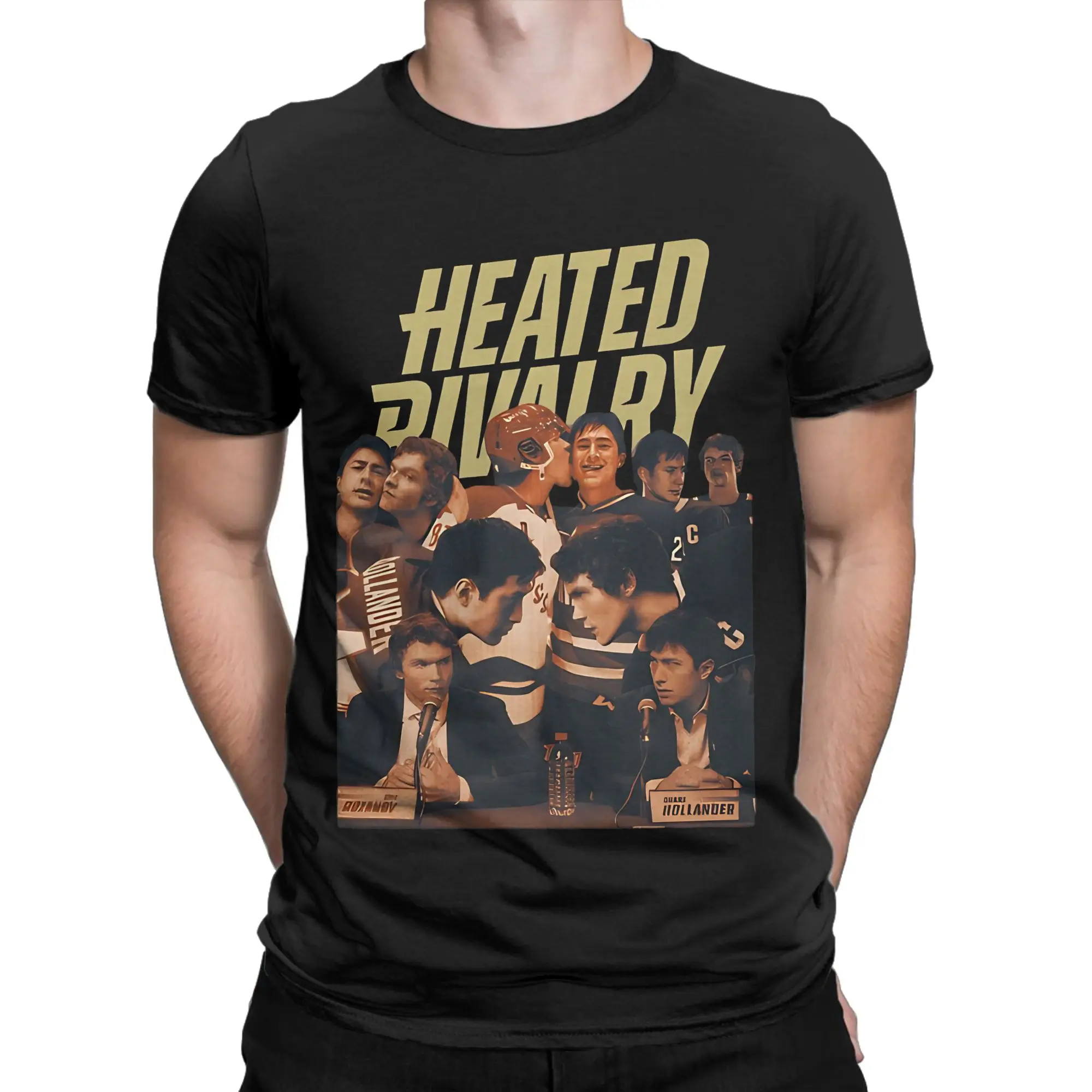 Hollander Rozanov Hollanov Shane Ho  T Shirts Men Cotton Leisure T-Shirt O Neck Heated Rivalry Tees Short Sleeve Tops Big Size