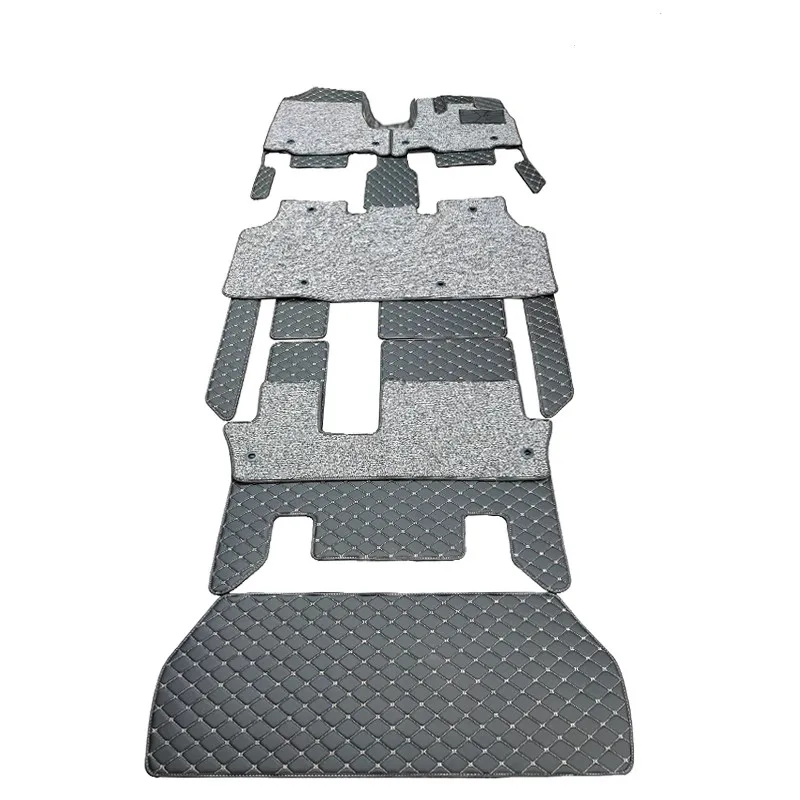 

Custom special car floor mats for Right Hand Drive Honda STEPWGN Stepwagon RP 2021-2015 7 8 seats non-slip double layers carpets