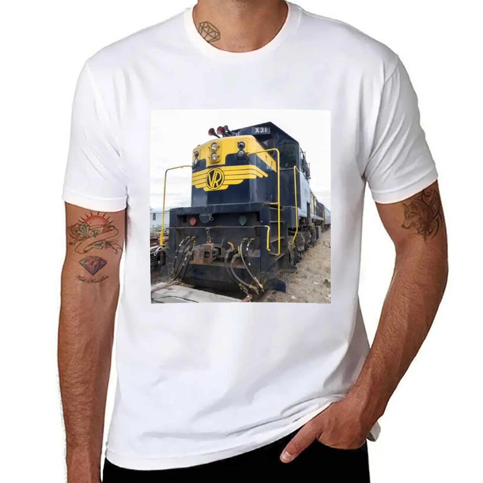 

Victorian Railways X31 T-Shirt man t shirts high quality luxury brand graphic t shirts for man T-Shirt