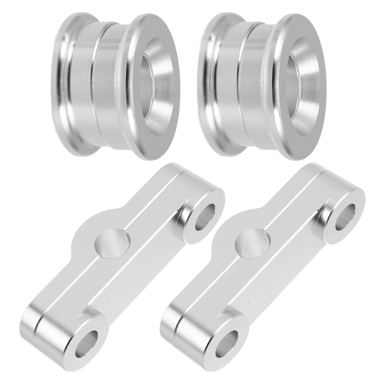 

2pcs Aluminum Alloy Gear Lever Bushing Transmission Refit Shift Stabilizer Kit Car Shifter Performance Upgrade Auto Maintenance