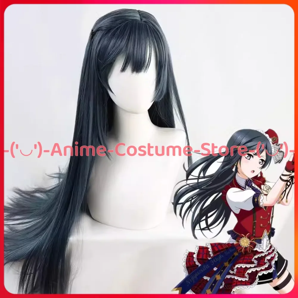 ラブライブ！ 結城せつ菜コスプレウィッグ虹ヶ咲高校アニメキャラクターハロウィンカーニバルパーティーコスチュームウィッグ人工毛