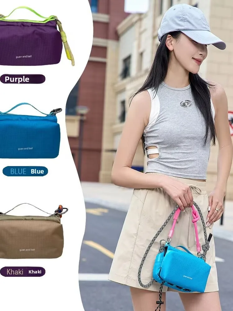 Casual Crossbody Water Bottle Bag Single Shoulder Leisure Commuting Mountain Climbing Versatile Lightweight Mobile Phone Car Bag