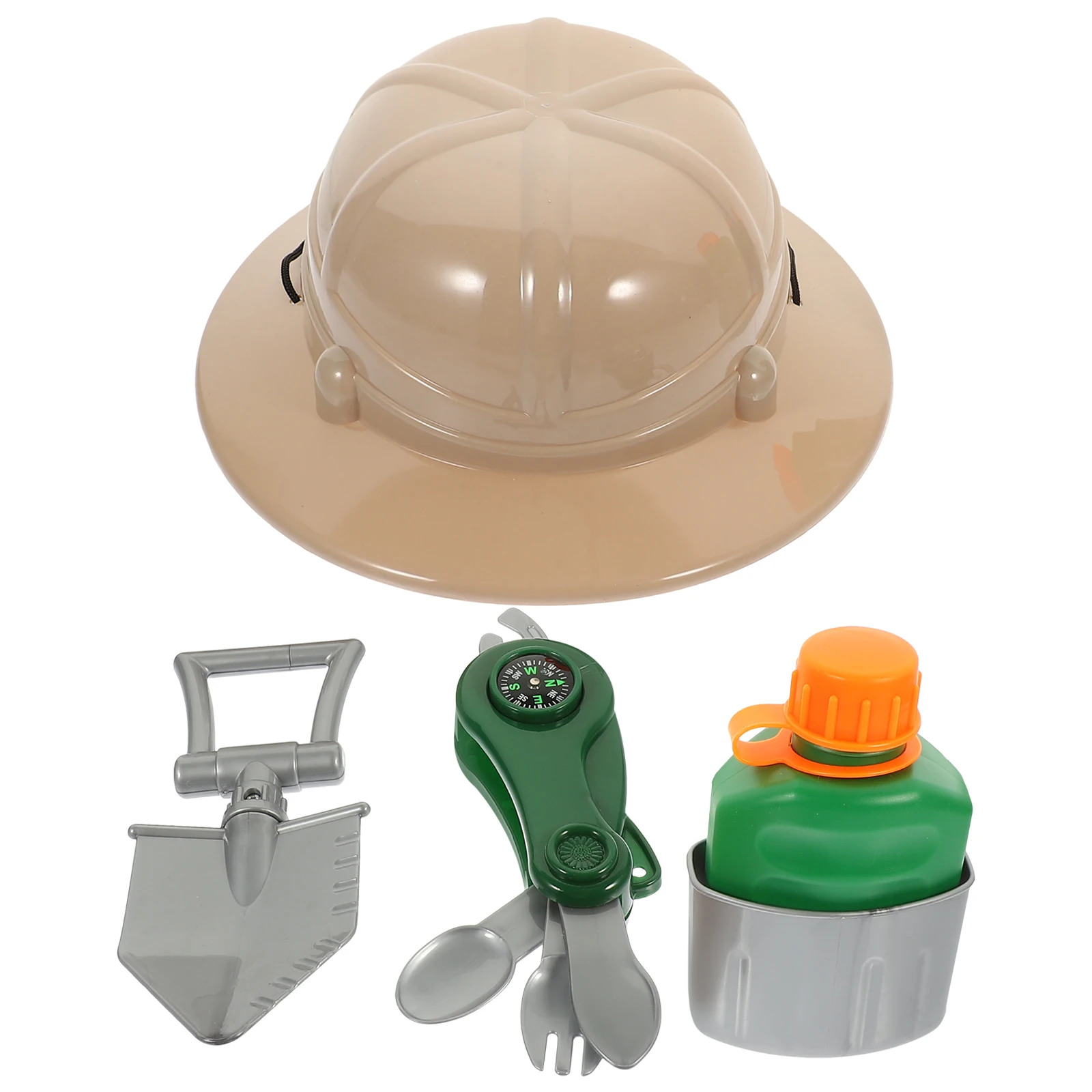 

Explorer Hat Props Set Lightweight Kids Tool Simulation Explorers Cosplay Accessories Role Play tools Stage Performance