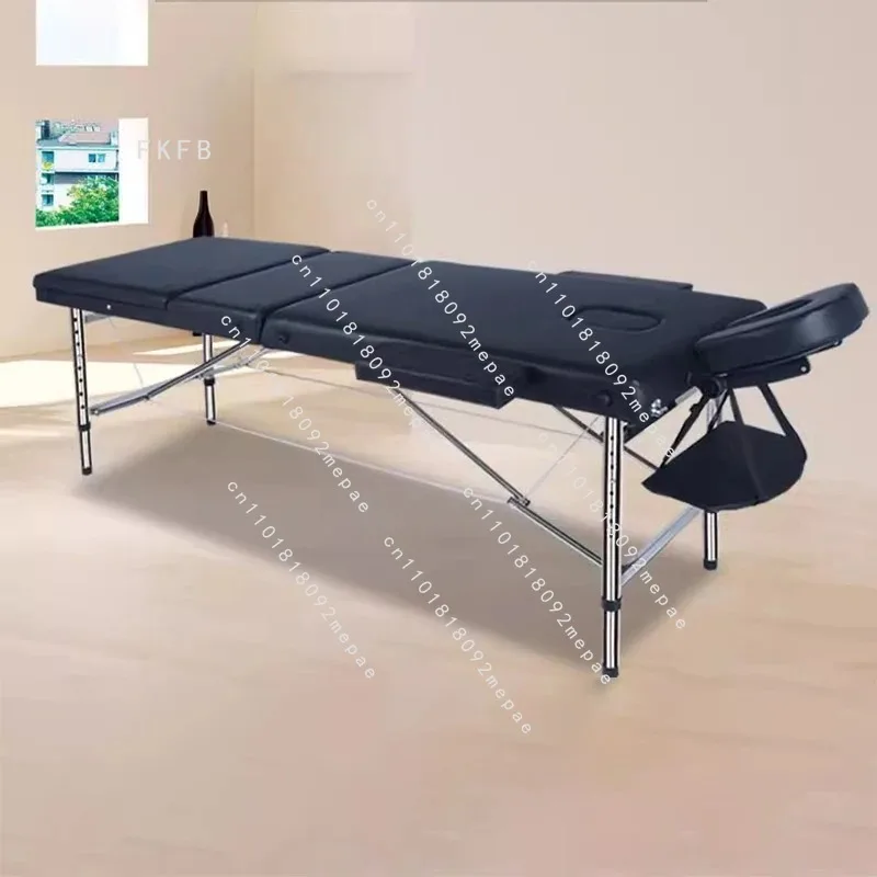 Masajeador Professional Folding Bed Beauty Spa Luxury Clinic Massage Bed Folding Per Massaggi Salon Furniture