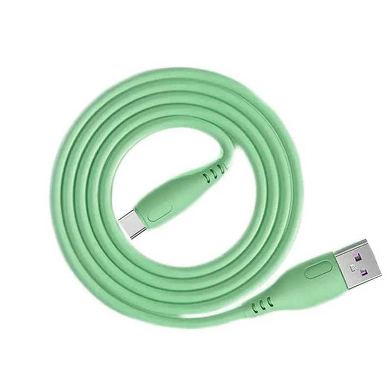 Liquid data cable suitable for Huawei, Xiaomi, Android phone charging cable, super fast charging, flash charging