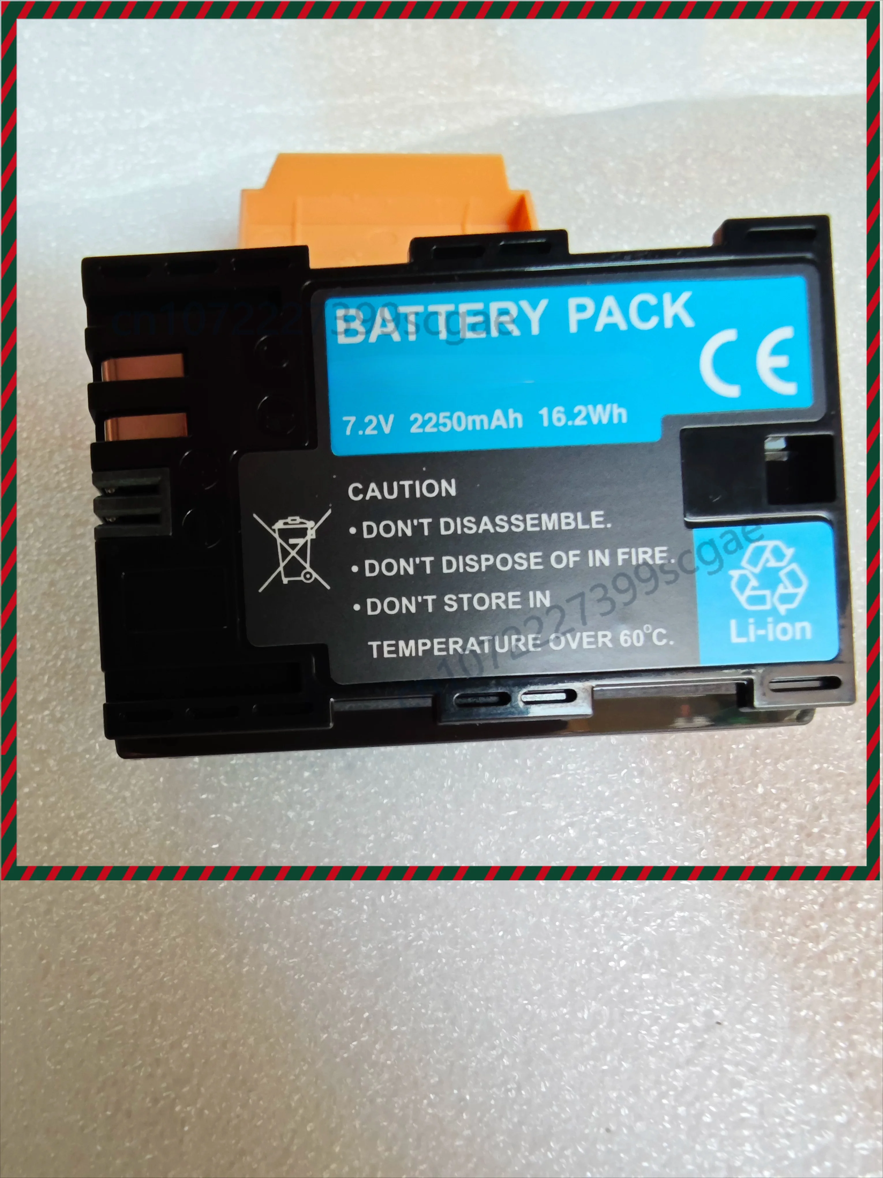 For Canon LP-E6NH Replacement Battery Fit 6D 60D 70D 80D 90D 5DS 6D2 7D R6 5D Mark IV