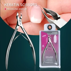 Professional Cuticle Trimmer Set, Super Sharp Dead Skin Scissors For Women And Men's Nail And Toenail Labor Saving Manicure Tool