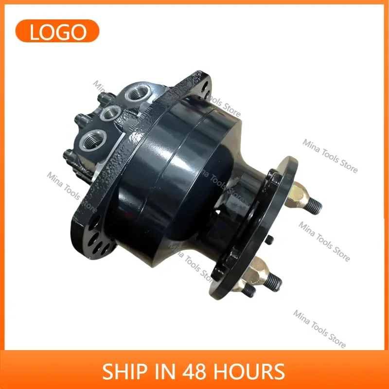 Radial Piston Wheel Motor Without Brake Poclain MS02 18KW 25Mpa 172-255ml/r Displacement for Construction Machinery