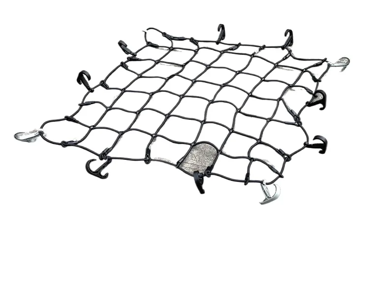 

Free Shipping Export Off-road Vehicle Top Frame Luggage Mesh Pocket Car Luggage Tensile Elastic Mesh Car Luggage Rack Mesh Strap