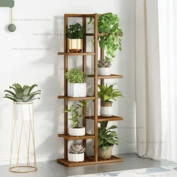 Estantes nórdicos para plantas De sala De estar, estante De flores, estante De madera, estantes para plantas De interior, muebles De jardín para balcón, Soporte De Plantas FYPS