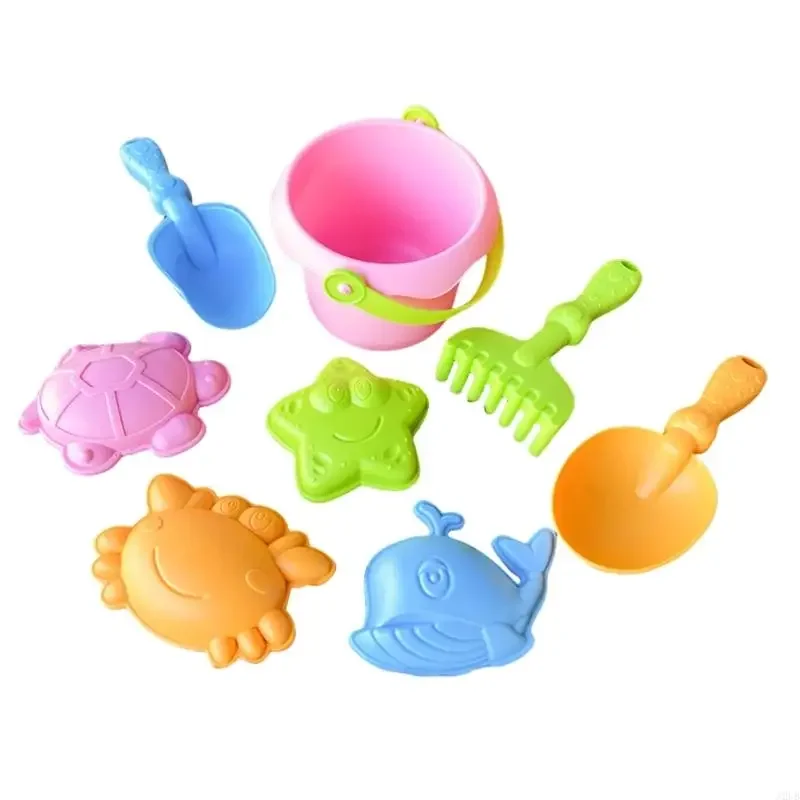 مجموعة لعب الشاطئ للأطفال بالرمل والماء بألوان زاهية لجذب الانتباه وإلهام اللعب لمغامرات الشاطئ 15UB #4