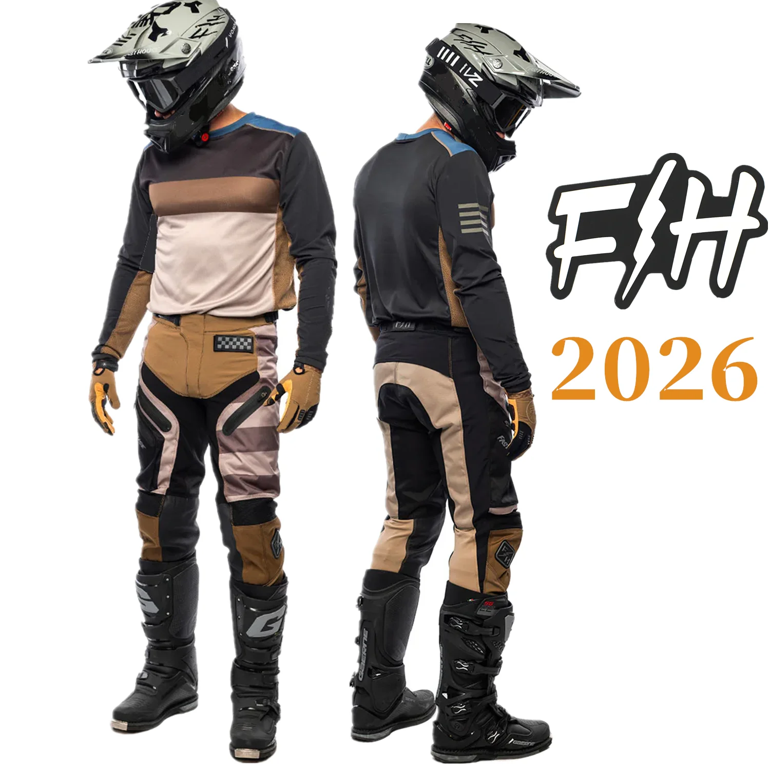 AliExpress 2026 fh Suit MX Off Road Motocross Gear Set Moto Kit FH Enduro Jersey Set Dirt Bike Combos Motorcycle Suit