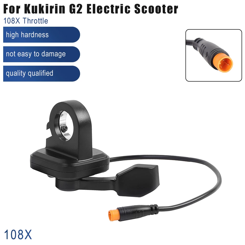 Accelerador de acelerador G2 para patinete eléctrico Kugoo Kukirin G2, empuñaduras de acelerador de pulgar duraderas, piezas de repuesto para patinete Kickscooter