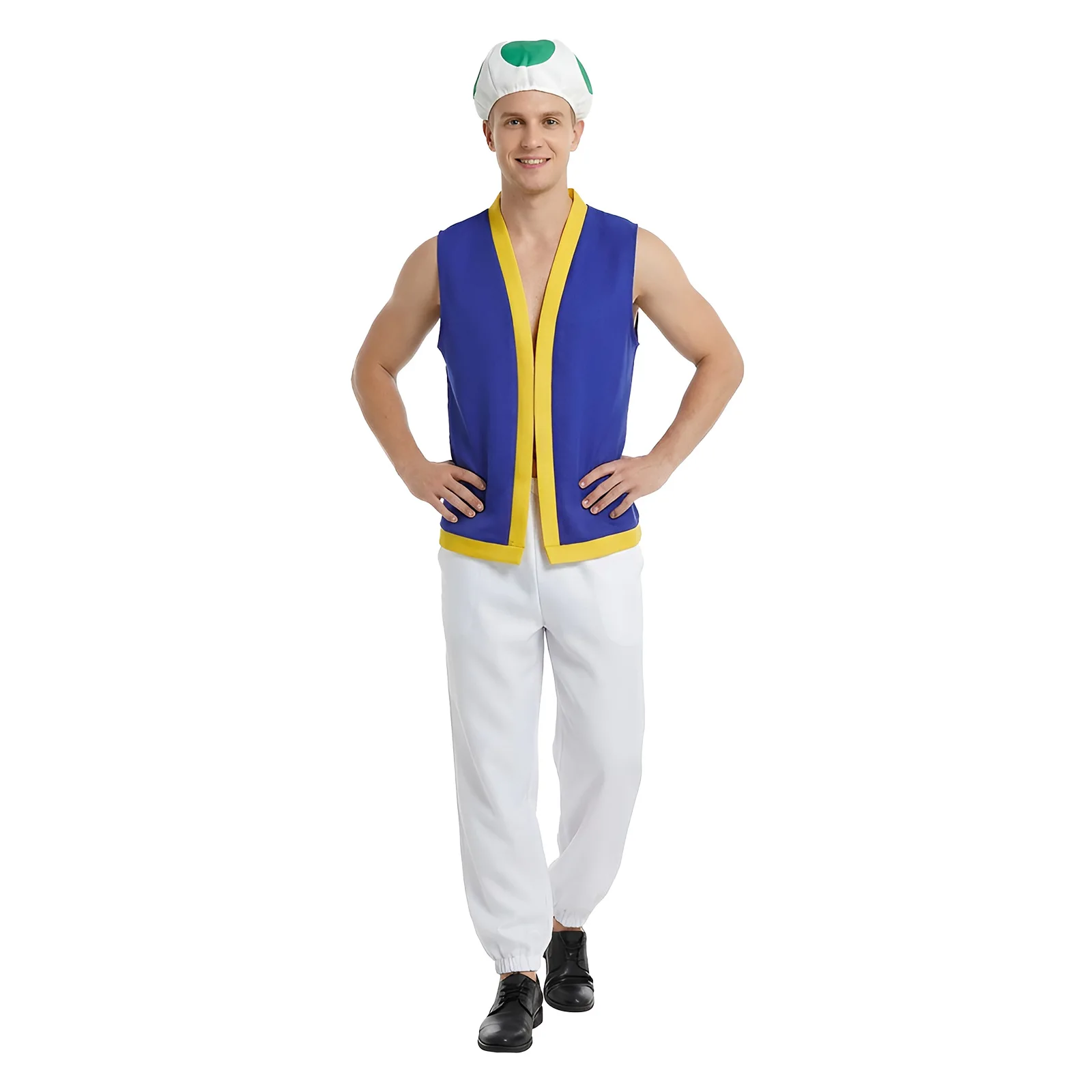 

Mario Movie Toad Hat Halloween Cosplay Costume Stage Outfit