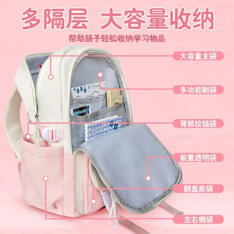 Genshin Impact Dream Of The Moon Rui Xiaska Anime Pain Bag High Middle School Student Spine Protection Versatile Double Should