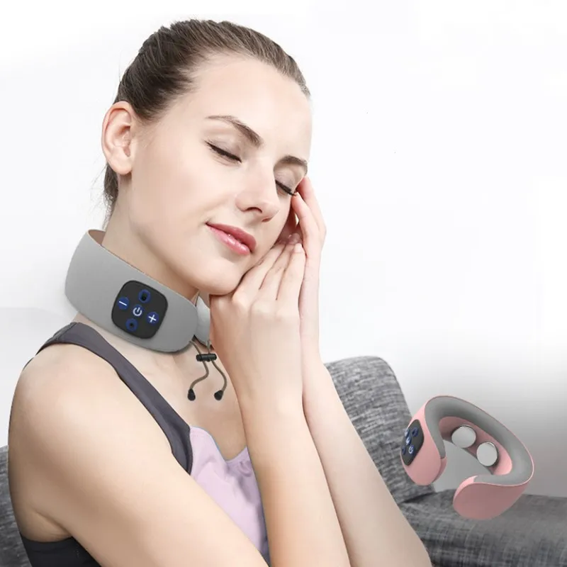 

U-shape pillow massage pillow multifunctional neck cervical vertebral neck body massager fields vehicular neck guard device