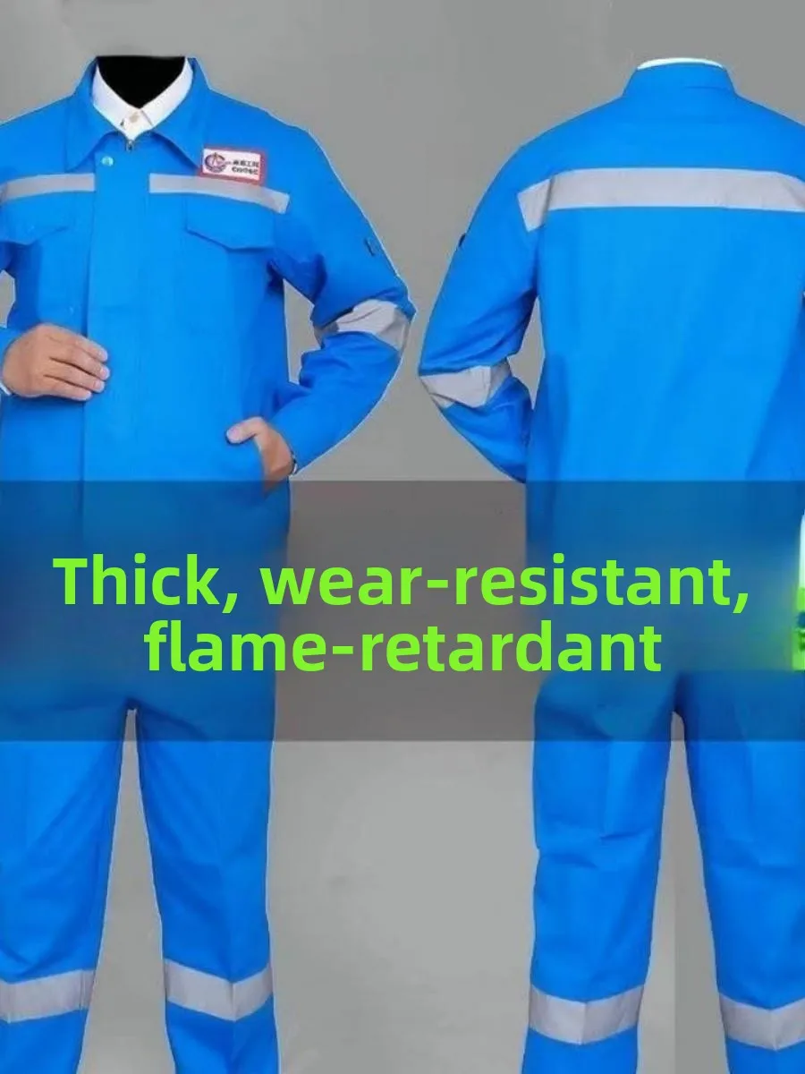 

Комплект мужской спецодежды из чистого хлопка для сварки: термозащитный, износостойкий, зимний, с защитой от ожогов, для работы на лодках