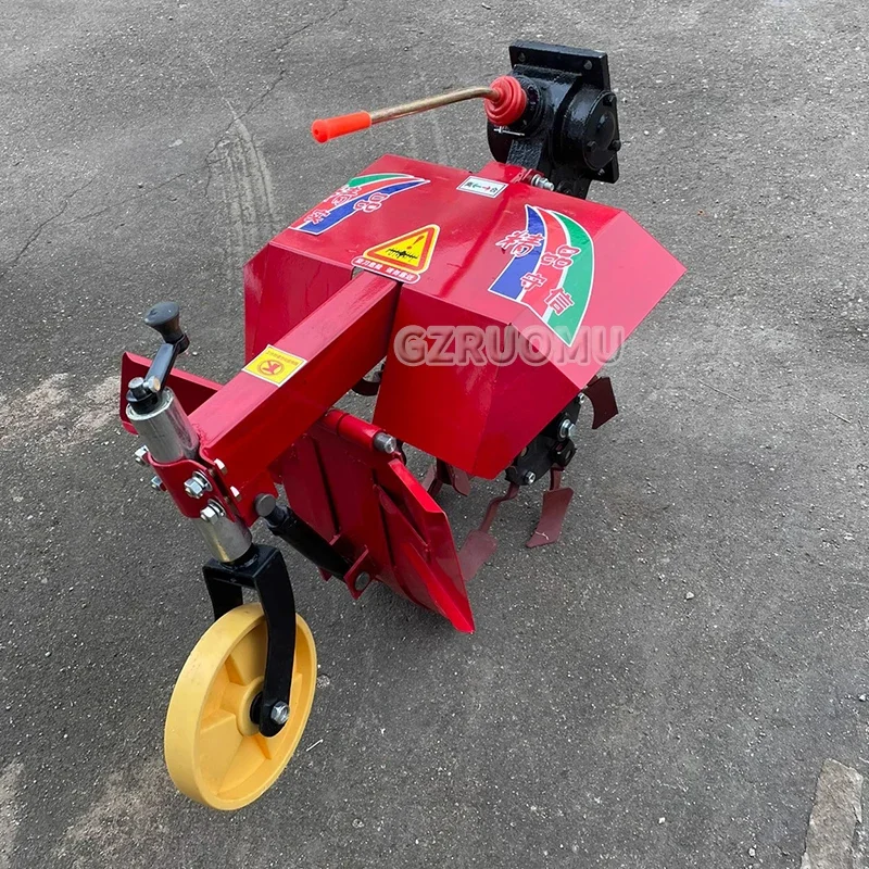 High Power Rotary Tiller Multifunctional Cultivator Weeding Ditching Loosening Soil Plowing Small Micro Tiller
