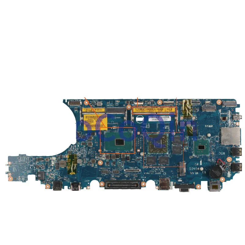 FOR DELL Precision 3510 E5470 Motherboard Supports i5-6440HQ P5NHC LA-C841P DDR4