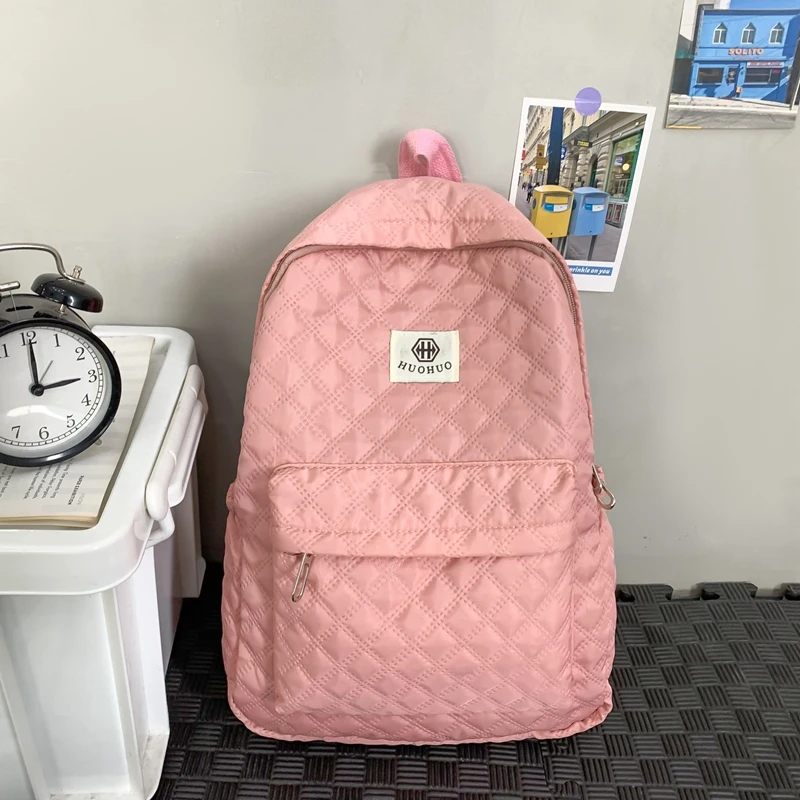 School Backpack for Teen Girls Bookbags Elementary High School Oxford Laptop Bags Women Travel Daypacks Students Pack for Men