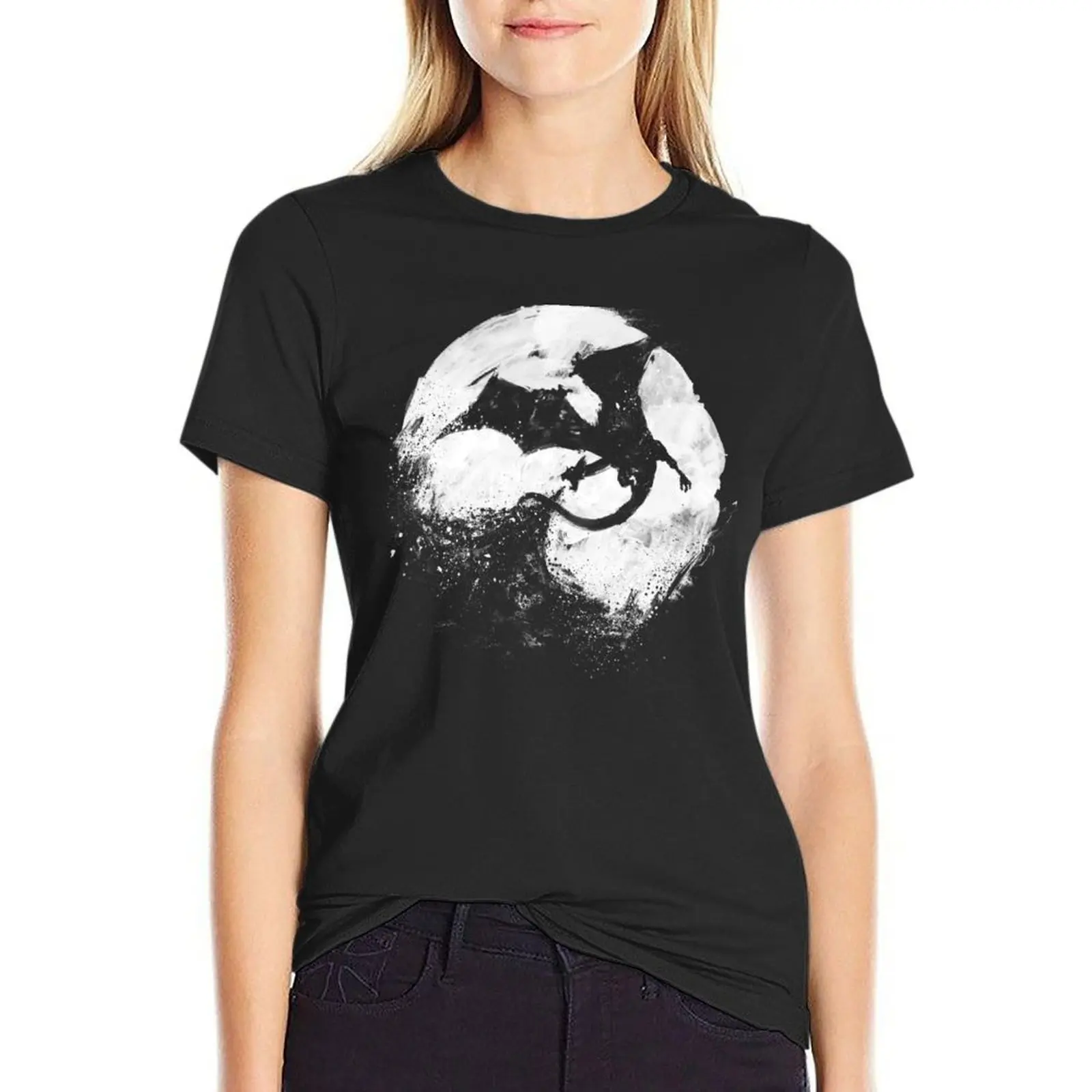 Midnight Desolation T-Shirt aesthetic clothes Aesthetic clothing fashion woman blouse 2024