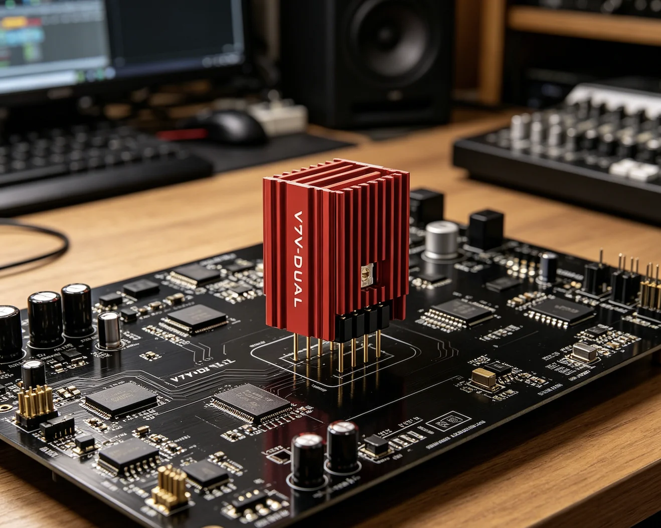 

Burson V7 Vivid Discrete Single & Dual Op Amp Chip for DAC Headphone Amplifier Sound Card