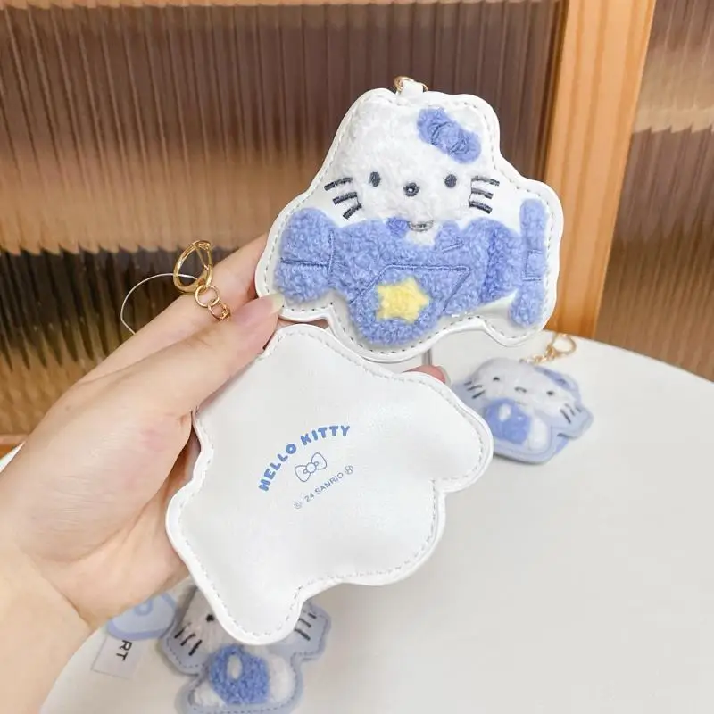 Breloczek Hello Kitty, kreatywny pluszowy brelok, urocze akcesoria, breloczek z kreskówki, zawieszka do plecaka, dekoracja, prezent na Boże Narodzenie